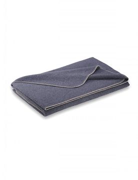 Wolldecke Alina 150x190cm grau baby
