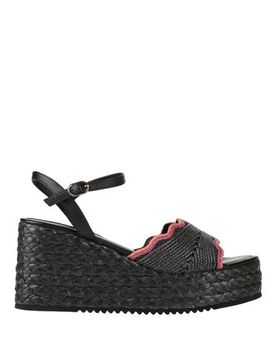 Espadrillas Mujer Negro 40 Mujer