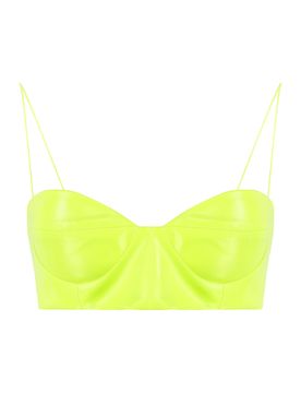Alex Perry Top in Eco-Leather