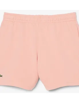 Pantalón de mujer corto de felpa - Lacoste - FashionsVida