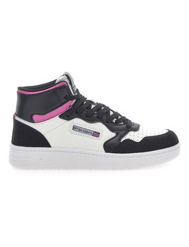 Sneakers Noors Mid Nere-Bianche 36
