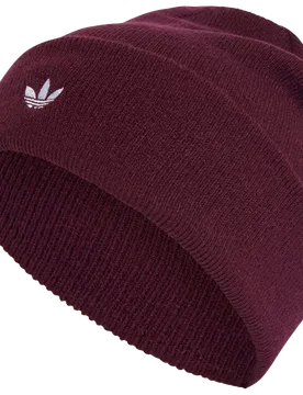 Cuff Knit Unisex Winter Mützen - Kastanienbraun - One Size - Baumwolle Maroon One Size - Adidas - FashionsVida