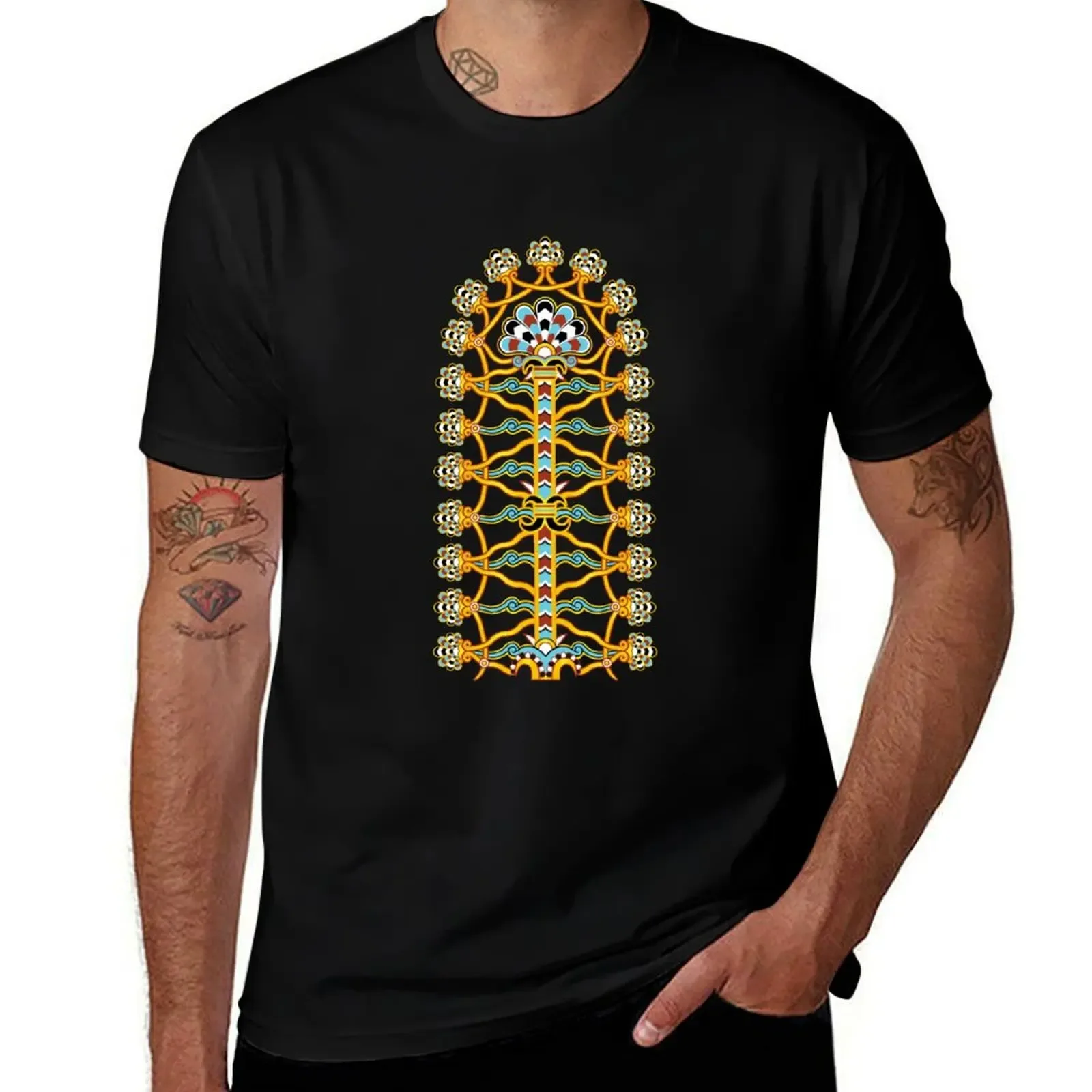 Tree of life Anunnaki T-Shirt Basic Solid Tee for Daily Use T-Shirt - Aliexpress - FashionsVida
