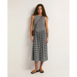 Sfera - Vestido smocked
