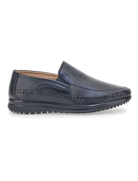 Mocassini Neri In Vera Pelle Made In Italy 2026 40