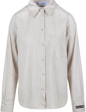 Camicia - 470022 - Burro/Nero - SO ALLURE - FashionsVida