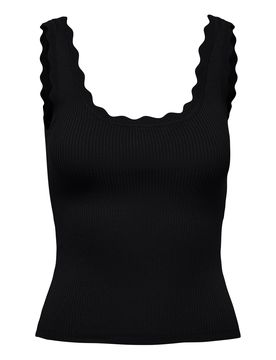 JDY Top de punto 'JDYNanna' negro