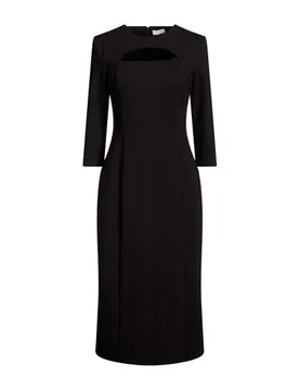 Midi-Kleid Damen Schwarz 38 Damen - LIU •JO - FashionsVida