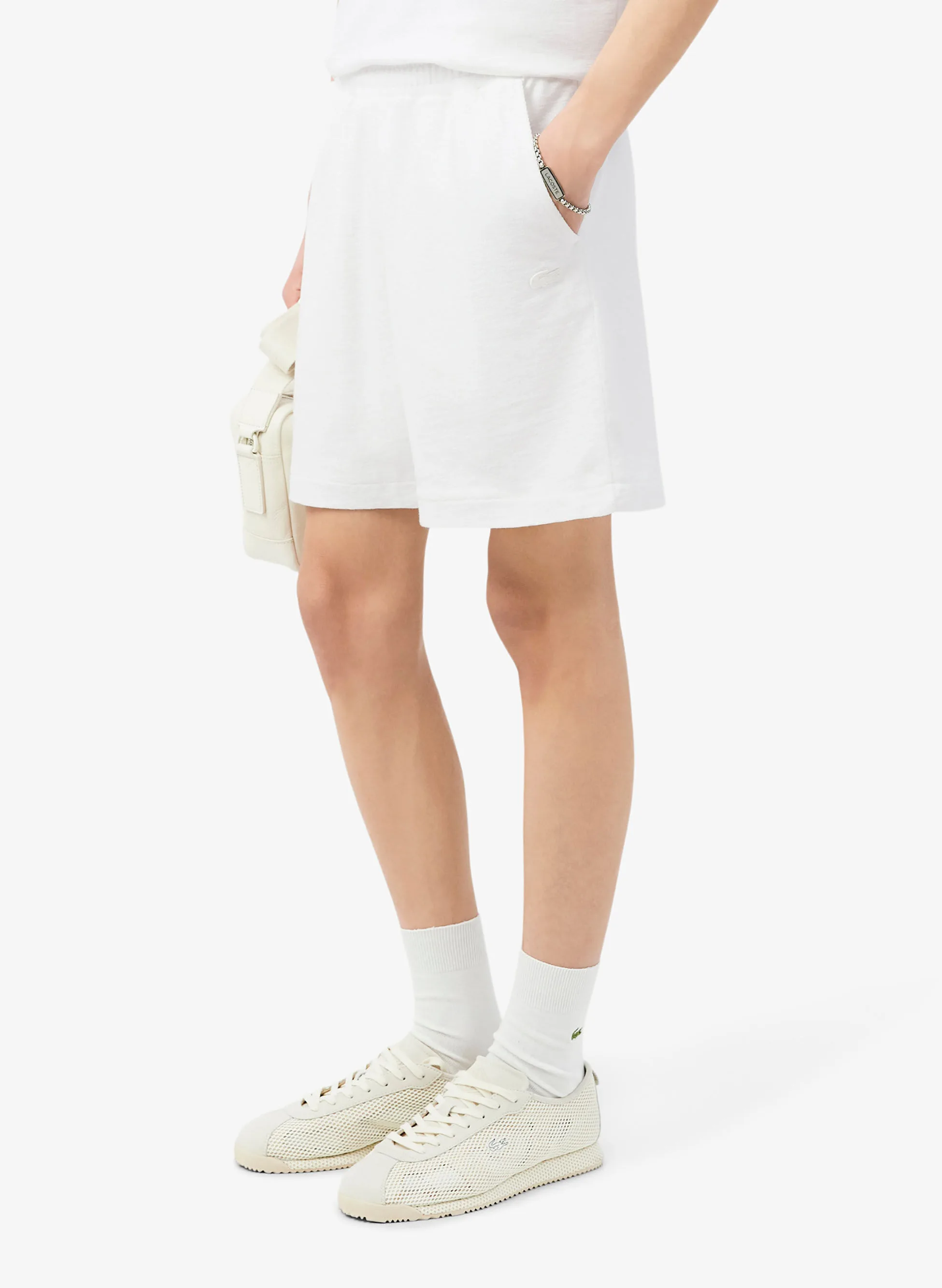 SHORT IN JERSEY TESTURIZZATO - Lacoste - FashionsVida