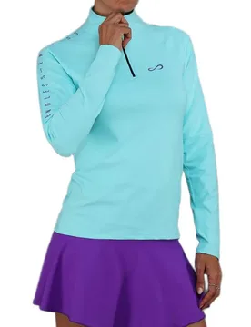Endless Kirsch Ii Sweatshirt Aqua S - Endless - FashionsVida
