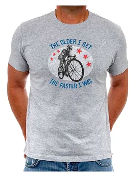 T-shirt à Manches Courtes The Faster I Was
