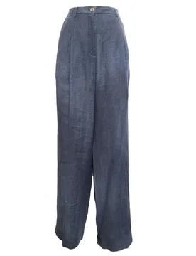 Merci - Pantalone Dritto Blu P347L - Merci - FashionsVida