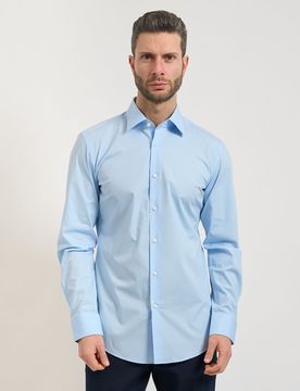 BOSS Camicie Azzurro