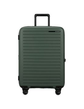 Trolley RESTACKD SPINNER 68cm extensible Sage verde oscuro