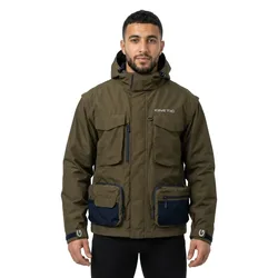 Strider Zip Off Jacket Olive S Men