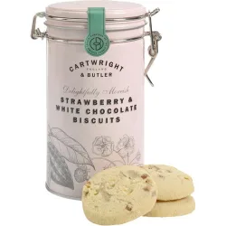 Cartwright & Butler - Galletas chocolate blanco y fresa Cartwright & Butler