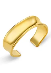 LUXE Polished Molten Bangle