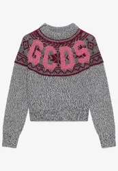 GCDS MAGLIONE SNOW SWEATER