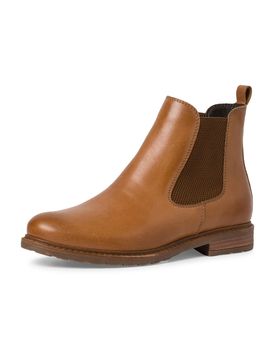 Tamaris Botas Chelsea cognac