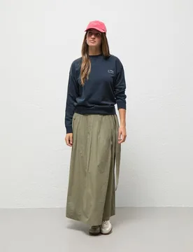 Sudadera de mujer x museo thyssen estampado lilas - El Ganso - FashionsVida