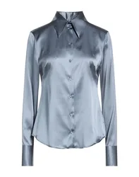 Hemd Damen Taubenblau 36 Damen