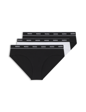 Para mujer. 50469657 Set 3 Braguitas Stripe , (XS), Homewear, Algodón