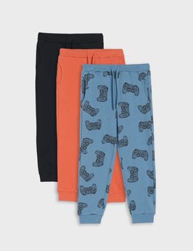 Confezione da 3 paia di jogger - arancione