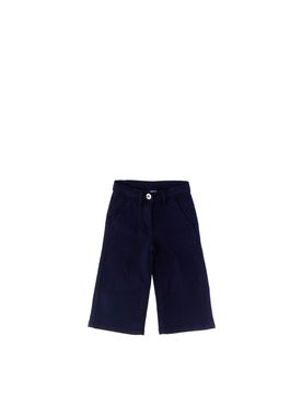 Pantaloni in cotone BLU SCURO 7A
