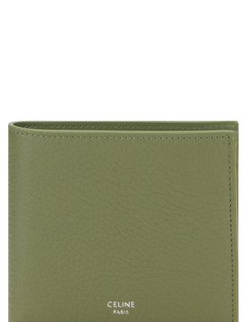 Celine Mini Hammered Leather Wallet