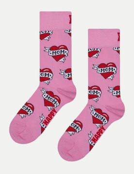 Happy Socks Socken Mom Pink 41-46