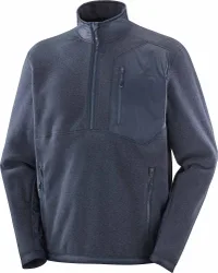 Half Zip Fleece Pullover Chroma Fleece HZ M Blue Nights für Herren Größe M Navy blau