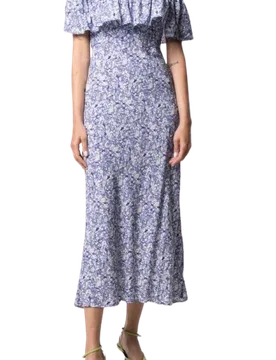 Rixo Floral Tabitha Midi Dress - Rixo - FashionsVida