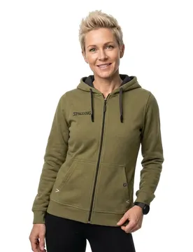 Sweat-shirt à Zip Flow Khaki L