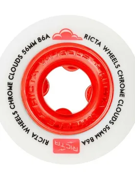 Roues De Skateboard Chrome Clouds Red 54 mm unisex