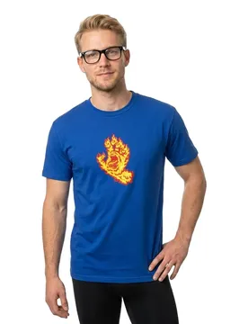 T-shirt à Manches Courtes Flame Hand Ultramarine M