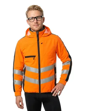 Veste Safe Supreme 15515 Hi-Vis Orange / Dark Navy 4XL - MASCOT - FashionsVida
