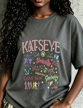 Pieza Camiseta de manga corta con estampado, ropa para niños estudiantes jóvenes, top de verano para niños - Shein - FashionsVida