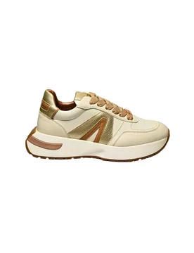 Scarpe Donna Hyde Woman-Ivory Gold - Alexander Smith - FashionsVida