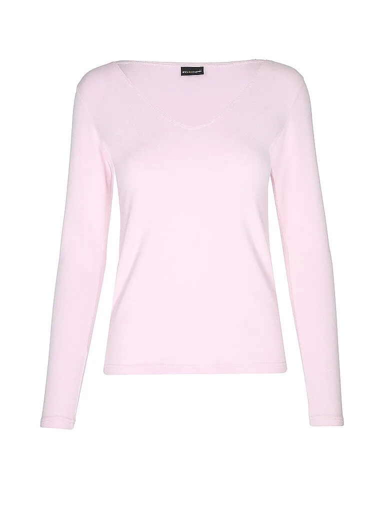 Langarmshirt LEA rosa 44 damen - MOYA - FashionsVida