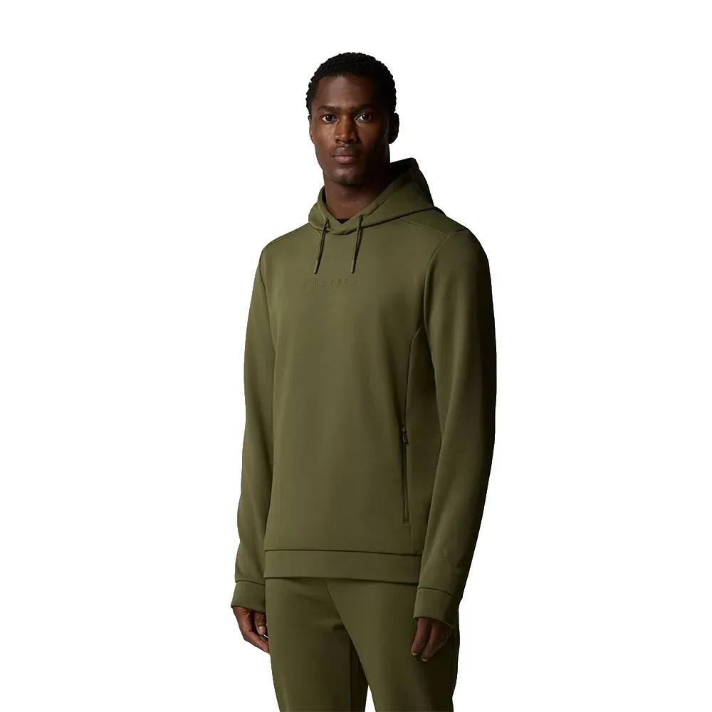Sweat à Capuche Flex Thermo Ivy Green / Thyme XL - Castore - FashionsVida