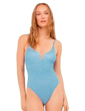 Maillot De Bain Non-wired Piqué Fabric