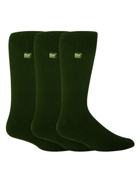 Pairs Mens Original Thick Winter Thermal Socks - - Size: 6-8 - Heat Holders - FashionsVida
