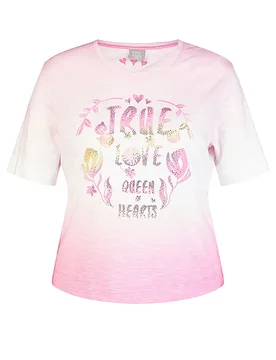 RABE T-Shirt rosa 44 damen - RABE - FashionsVida
