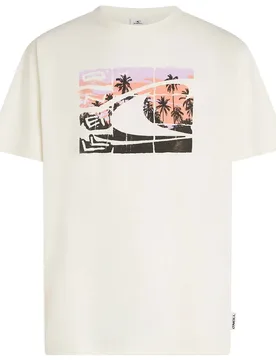 T-shirt à Manches Courtes Gradient Snow White S - O´neill - FashionsVida