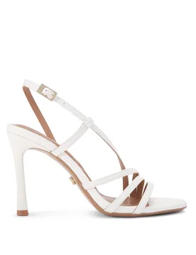 Womens Paparazza Heel Sandals - White - Size Uk 4 - Carvela - FashionsVida