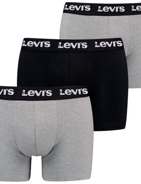 Repeat logo boxer brief 3p boxer Gris (XL)