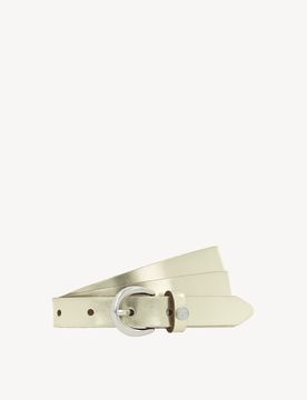 Cintura di pelle oro - 80