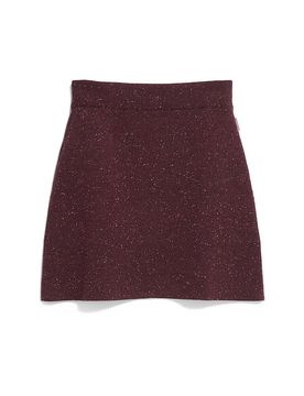 Minirock DARLAA dunkelrot L damen