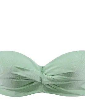 Isla Bandeau Bikini Top Mint M Women - Barts - FashionsVida