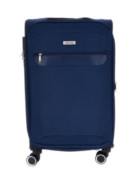 Valigia trolley piccola blu con ruote girevoli DH SOFT P